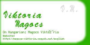 viktoria magocs business card